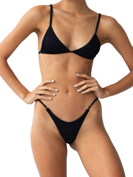 alli bottom black - ONEONESWIMWEAR